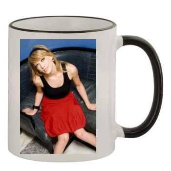 Hilary Duff 11oz Colored Rim & Handle Mug