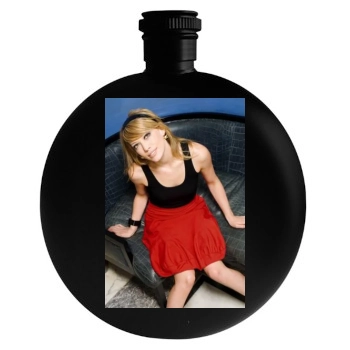 Hilary Duff Round Flask