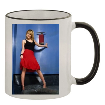 Hilary Duff 11oz Colored Rim & Handle Mug