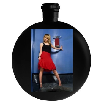 Hilary Duff Round Flask