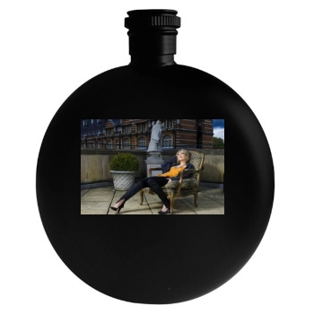 Hilary Duff Round Flask