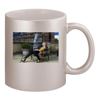 Hilary Duff 11oz Metallic Silver Mug