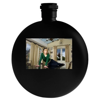 Hilary Duff Round Flask