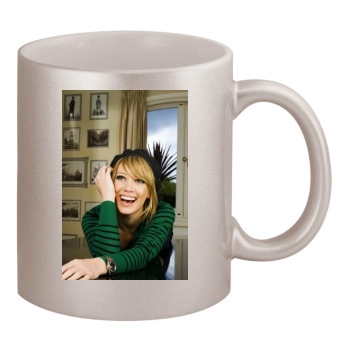 Hilary Duff 11oz Metallic Silver Mug