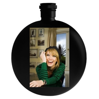 Hilary Duff Round Flask