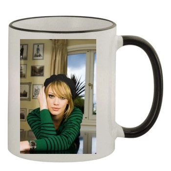 Hilary Duff 11oz Colored Rim & Handle Mug