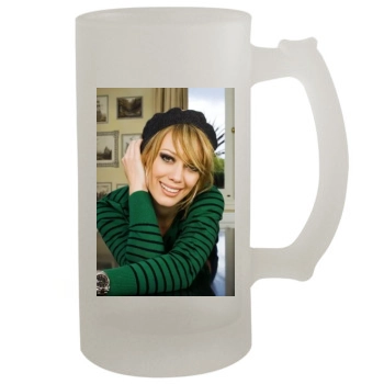 Hilary Duff 16oz Frosted Beer Stein