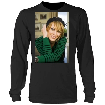 Hilary Duff Men's Heavy Long Sleeve TShirt