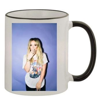 Hilary Duff 11oz Colored Rim & Handle Mug