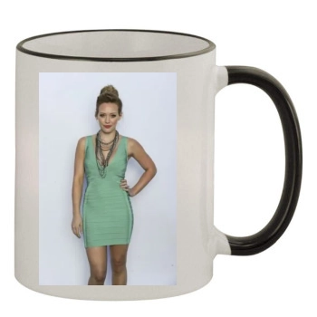 Hilary Duff 11oz Colored Rim & Handle Mug