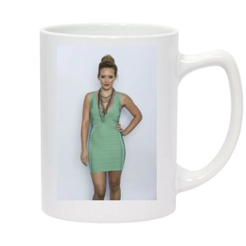 Hilary Duff 14oz White Statesman Mug