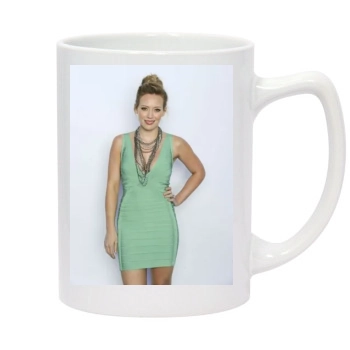 Hilary Duff 14oz White Statesman Mug