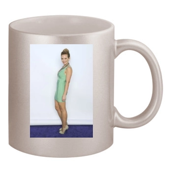 Hilary Duff 11oz Metallic Silver Mug