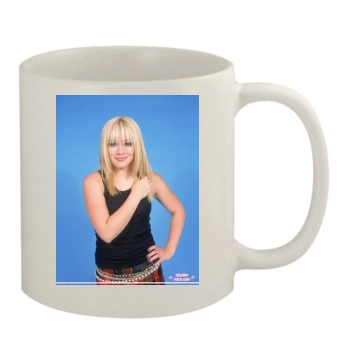 Hilary Duff 11oz White Mug