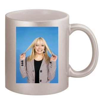 Hilary Duff 11oz Metallic Silver Mug