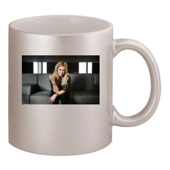 Hilary Duff 11oz Metallic Silver Mug