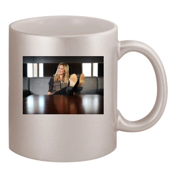 Hilary Duff 11oz Metallic Silver Mug