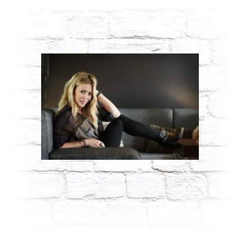 Hilary Duff Metal Wall Art