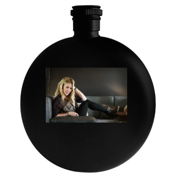 Hilary Duff Round Flask