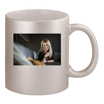 Hilary Duff 11oz Metallic Silver Mug