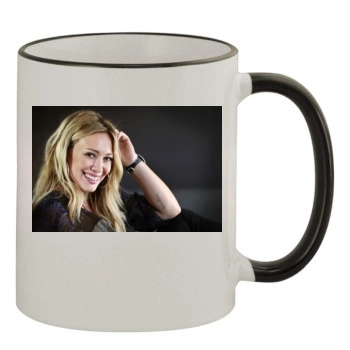 Hilary Duff 11oz Colored Rim & Handle Mug