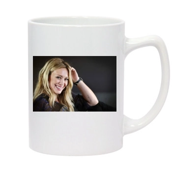 Hilary Duff 14oz White Statesman Mug