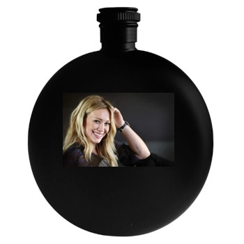 Hilary Duff Round Flask