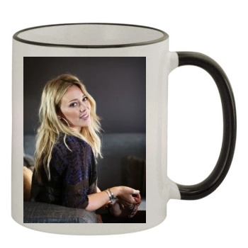 Hilary Duff 11oz Colored Rim & Handle Mug