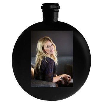 Hilary Duff Round Flask