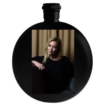 Hilary Duff Round Flask