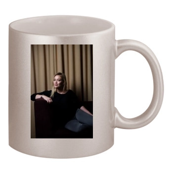 Hilary Duff 11oz Metallic Silver Mug