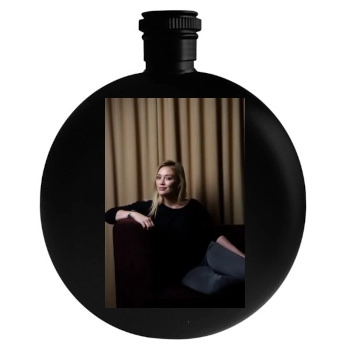 Hilary Duff Round Flask