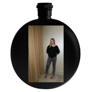 Hilary Duff Round Flask