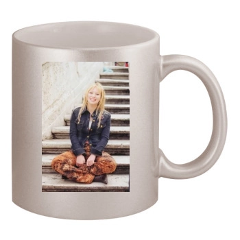 Hilary Duff 11oz Metallic Silver Mug