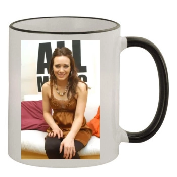 Hilary Duff 11oz Colored Rim & Handle Mug