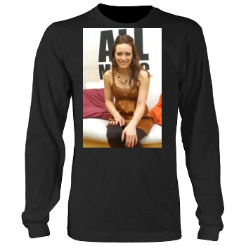 Hilary Duff Men's Heavy Long Sleeve TShirt