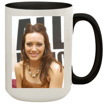 Hilary Duff 15oz Colored Inner & Handle Mug