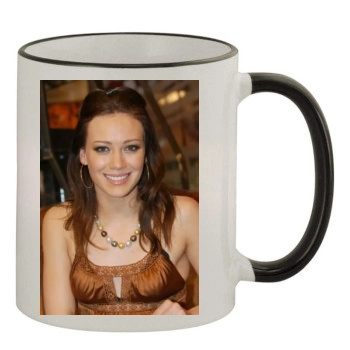 Hilary Duff 11oz Colored Rim & Handle Mug