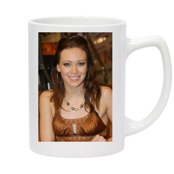 Hilary Duff 14oz White Statesman Mug