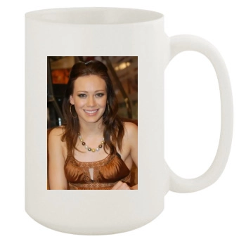 Hilary Duff 15oz White Mug