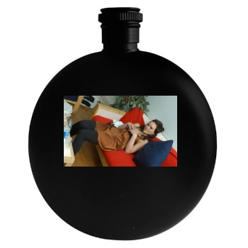 Hilary Duff Round Flask