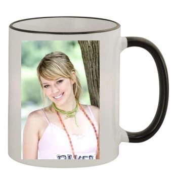 Hilary Duff 11oz Colored Rim & Handle Mug