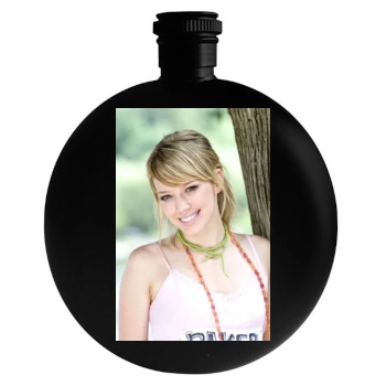 Hilary Duff Round Flask