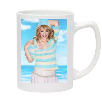 Hilary Duff 14oz White Statesman Mug