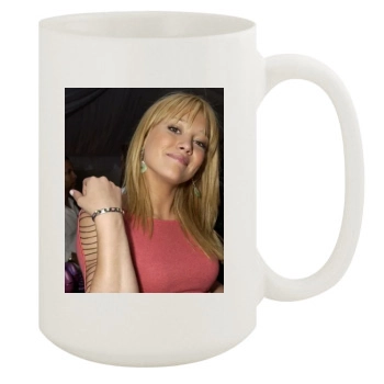 Hilary Duff 15oz White Mug