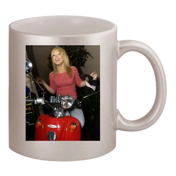 Hilary Duff 11oz Metallic Silver Mug