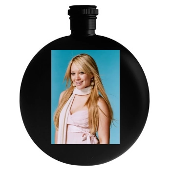 Hilary Duff Round Flask