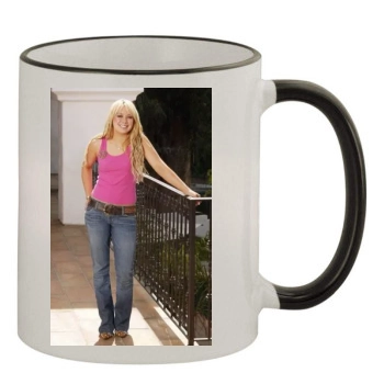 Hilary Duff 11oz Colored Rim & Handle Mug