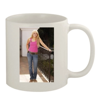 Hilary Duff 11oz White Mug