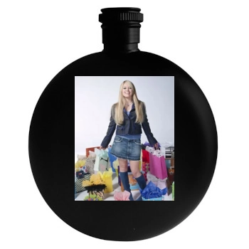 Hilary Duff Round Flask